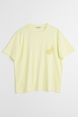 Work Shop Box Tee Yellow Wax Yin Yang