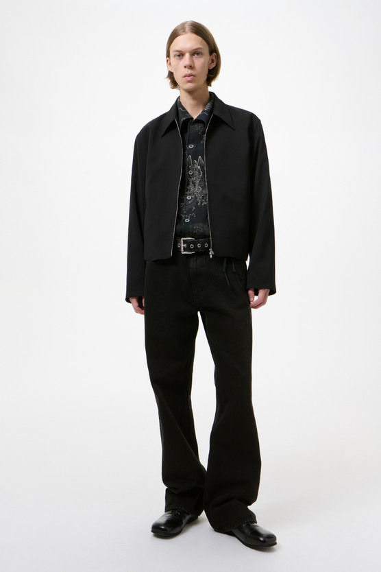 Our Legacy - Mini Jacket Black Worsted Wool