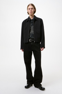 Our Legacy - Mini Jacket Black Worsted Wool