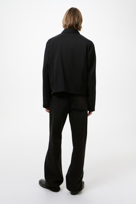 Our Legacy - Mini Jacket Black Worsted Wool