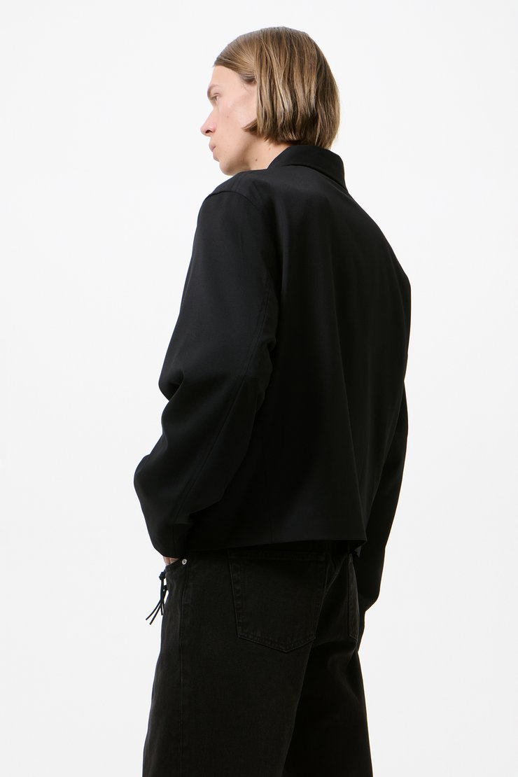 Our Legacy - Mini Jacket Black Worsted Wool