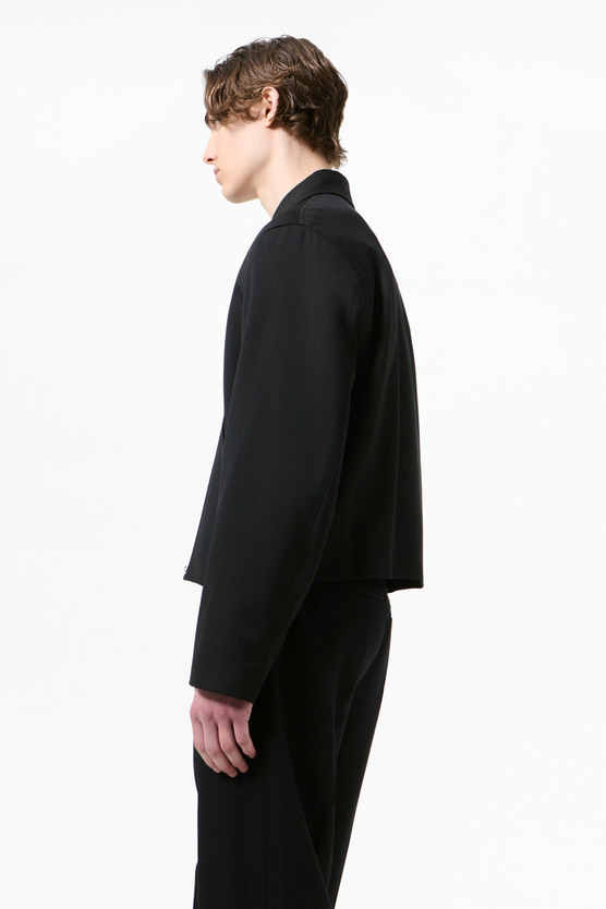 Our Legacy - Mini Jacket Black Worsted Wool