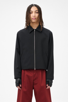 Our Legacy - Mini Jacket Black Worsted Wool