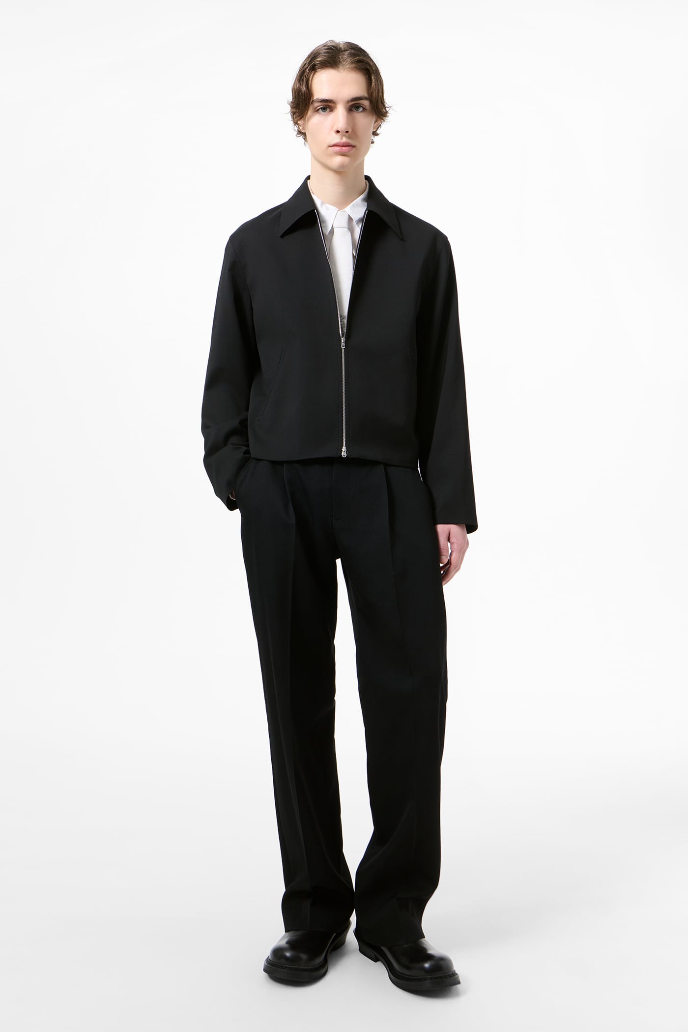 Our Legacy - Mini Jacket Black Worsted Wool