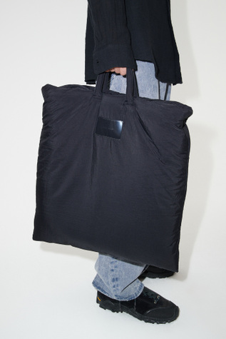 Our Legacy - Big Pillow Tote Black Surface Nylon