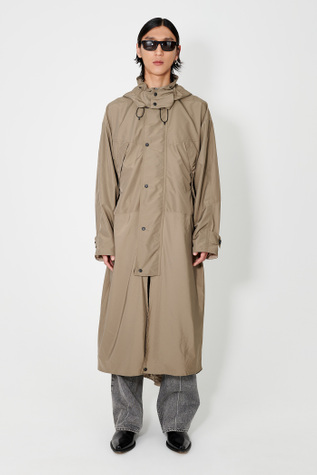 Tower Parka Taupe Grace Nylon