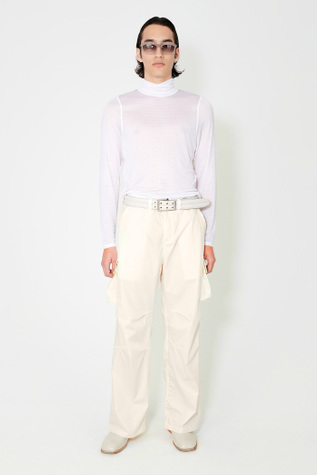Mount Trouser Pearl Beige Cotton Chinz