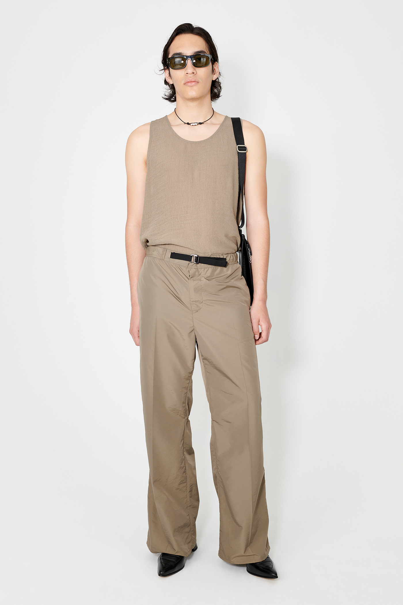 Our Legacy - Wander Trouser Taupe Grace Nylon