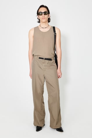Our Legacy - Wander Trouser Taupe Grace Nylon