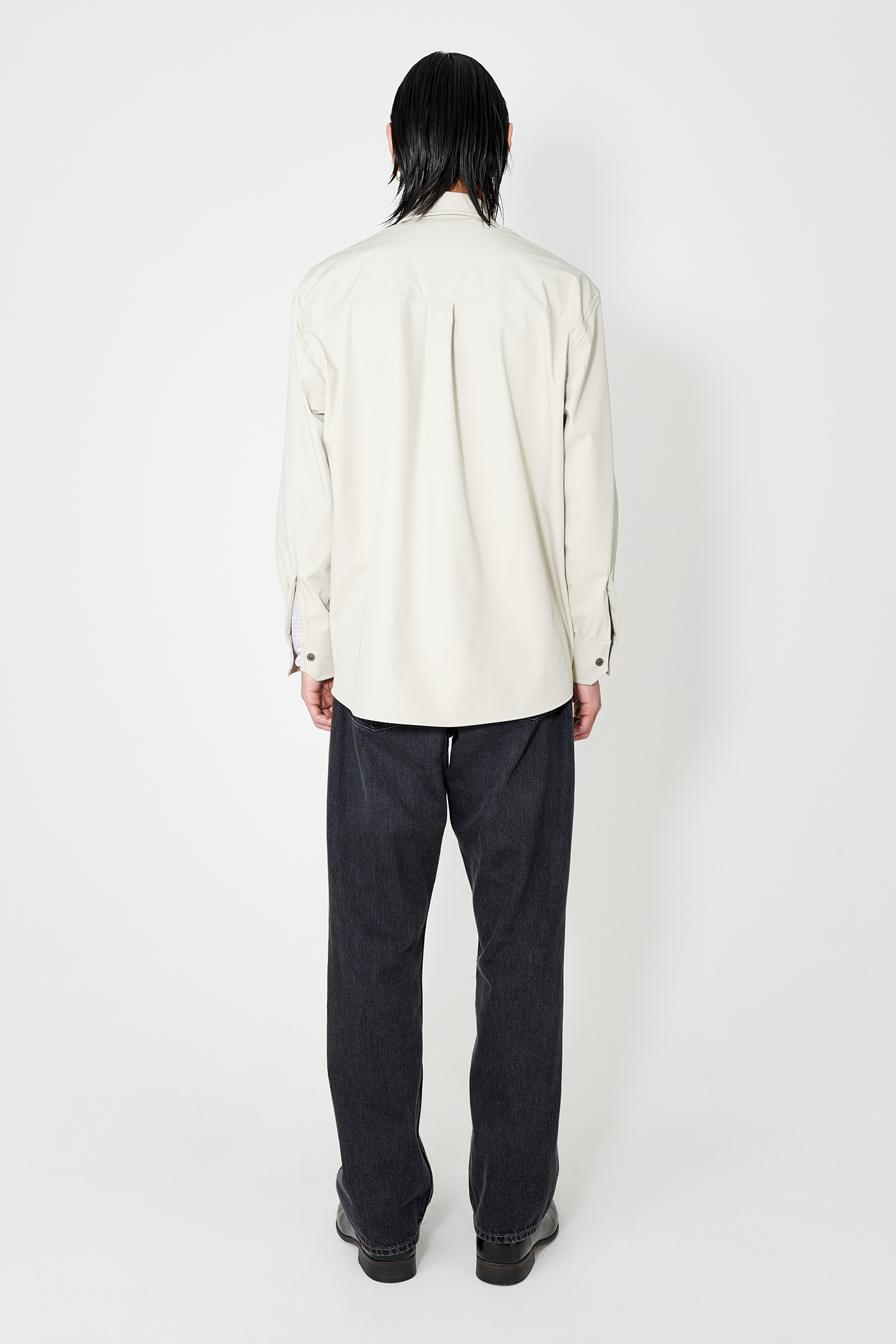 Our Legacy - Above Shirt Dusty White Muted Scuba