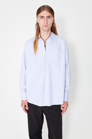 Above Shirt Riviera Blue Broken Stripe