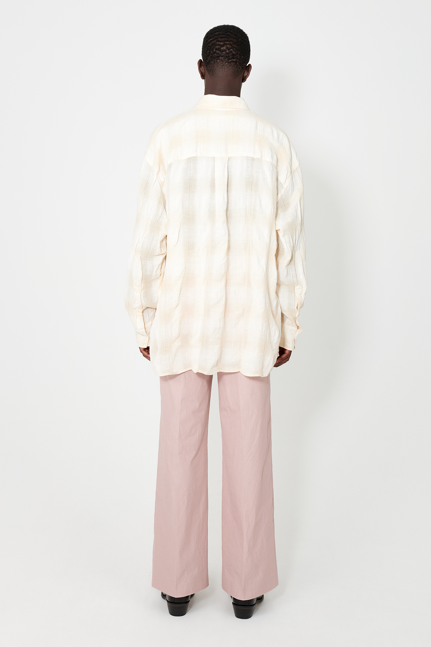 Our Legacy - Borrowed BD Shirt Naturelle Spectral Check