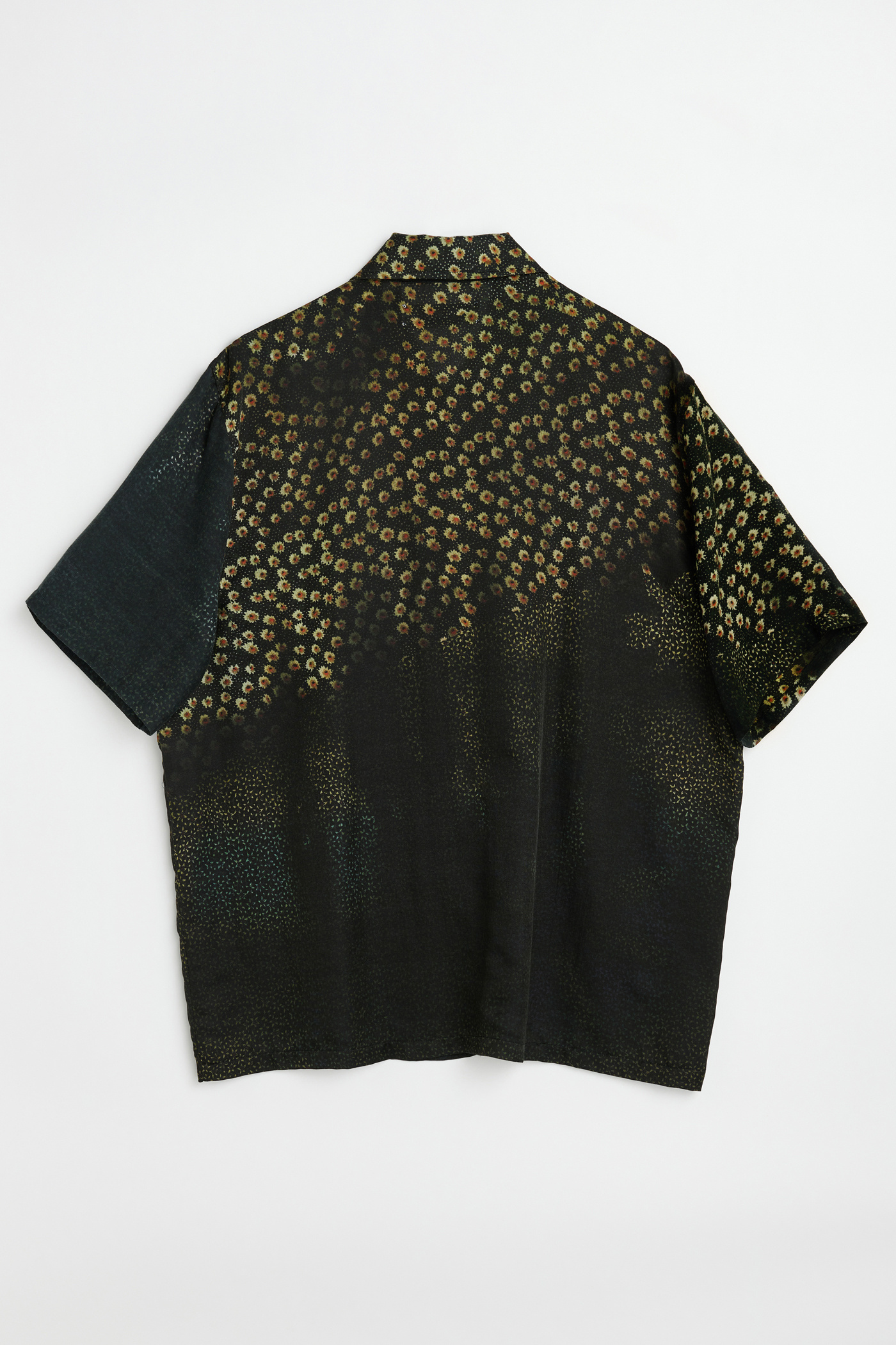 Our Legacy - Box Shirt Shortsleeve Dark Flower Print