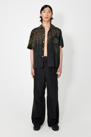 Our Legacy - Box Shirt Shortsleeve Dark Flower Print