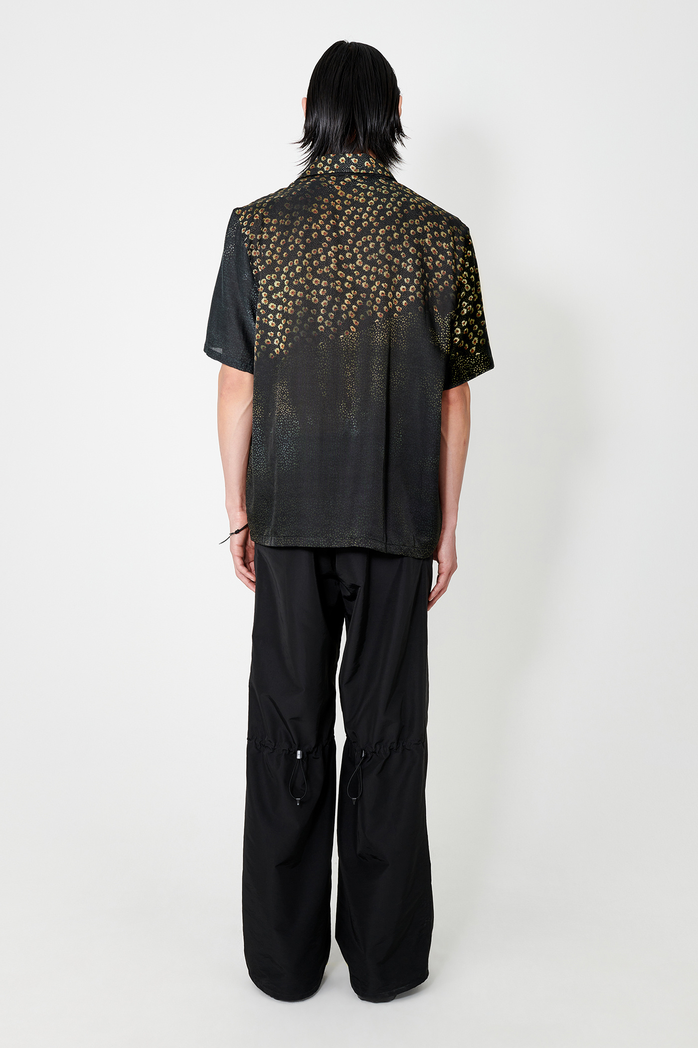 Our Legacy - Box Shirt Shortsleeve Dark Flower Print