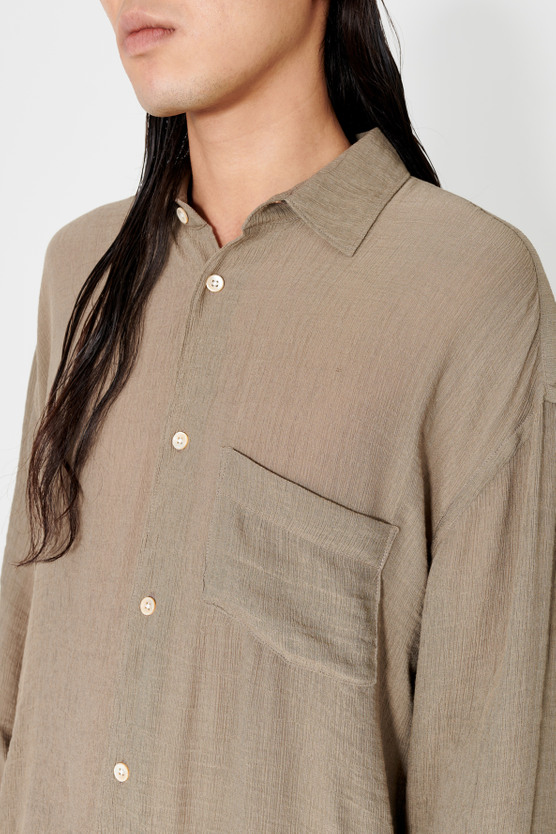 Our Legacy - Initial Shirt Muck Ruffle Viscose