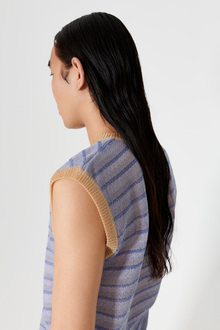 トップス our legacy zig zag stripe knitted vest Our Legacy Knitted Vest - Zig Zag Stripe | Garmentory