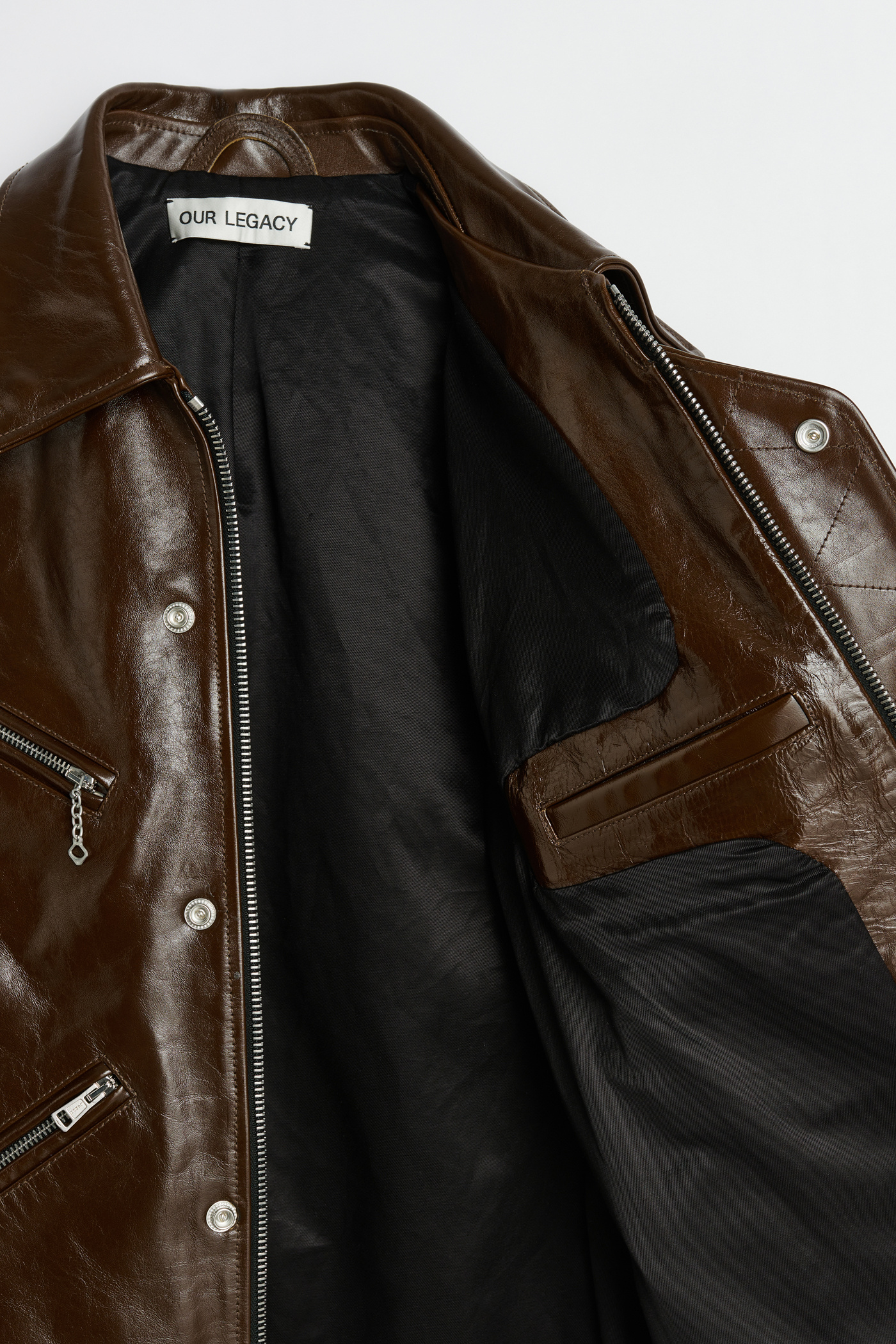 Our Legacy - Demon Jacket Olive Leather