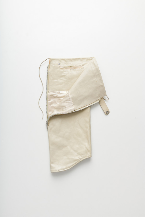 Our Legacy - High Gaiter Dusty White Leather