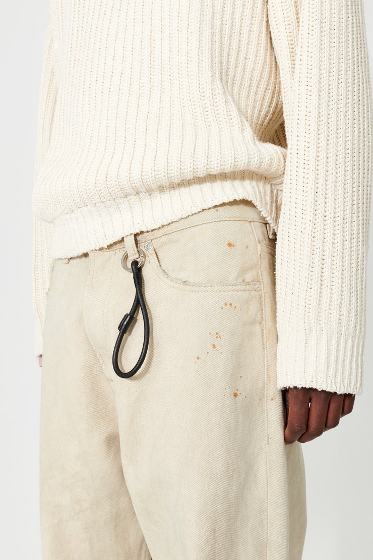 小物 OUR LEGACY 24SS RING KEYRING Our Legacy - Ring Keyring Grey Leather