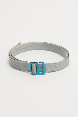 Tech Belt Metallized Grey Webbing