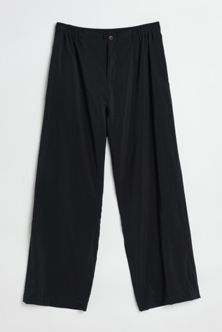 Luft Trouser Black Liquid Viscose