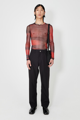 Formal Cut Black Muted Scuba