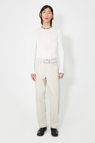 Formal Cut Dusty White Muted Scuba