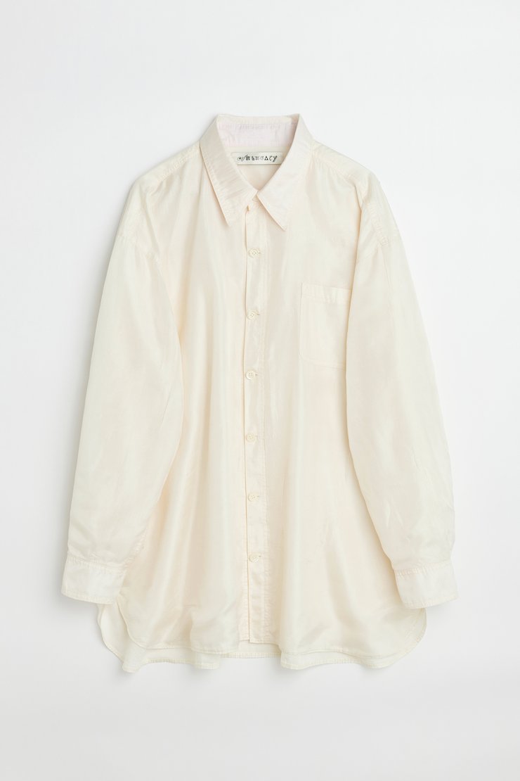 OUR LEGACY Darling Shirt Champagne シャツ Our Legacy – Darling Shirt Champagne Cotton Silk