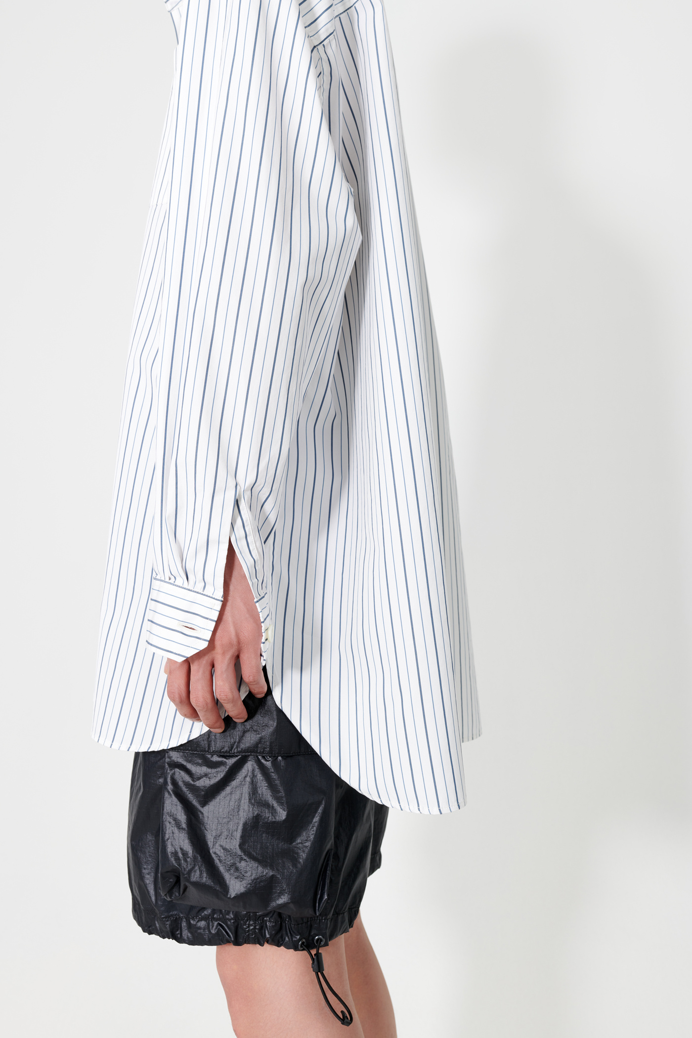 Our Legacy - Popover Shirt Olympic White Stripe