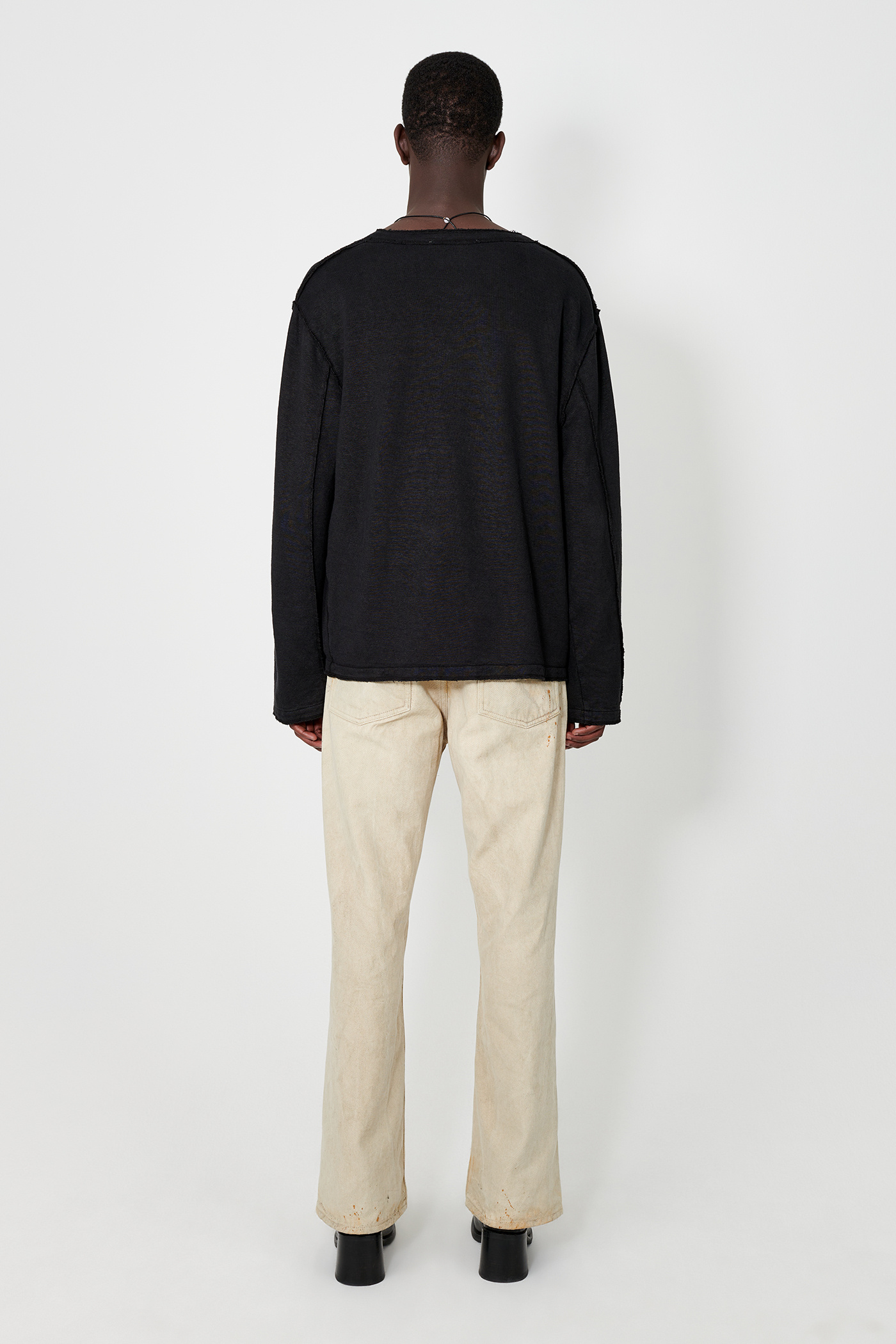 Our Legacy - Inverted Sweatshirt Black Hemp Loopback