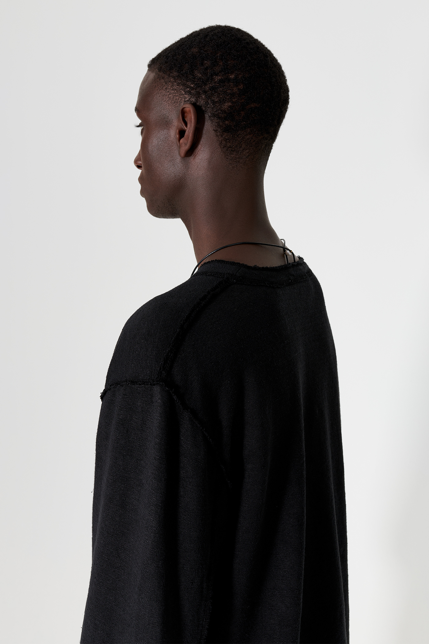 Our Legacy - Inverted Sweatshirt Black Hemp Loopback