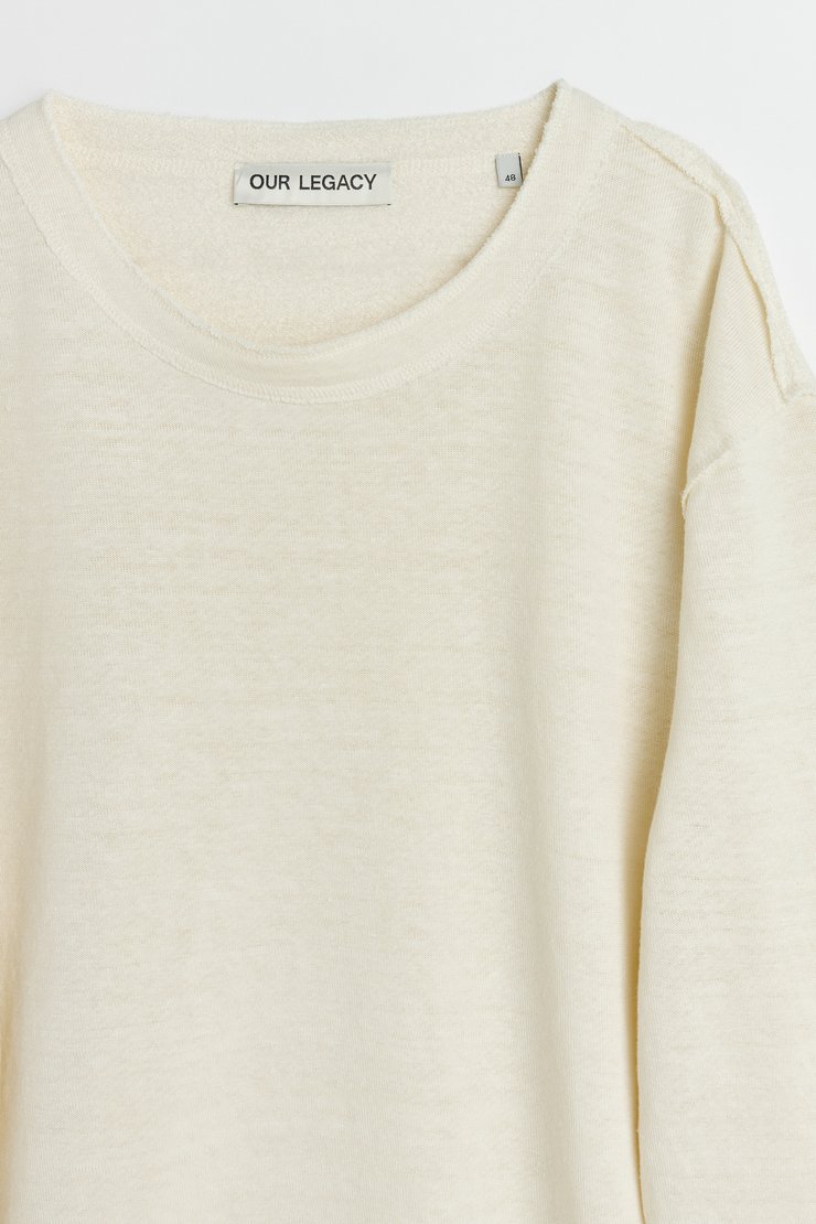 Our Legacy - Inverted Sweatshirt Naturelle Hemp Loopback