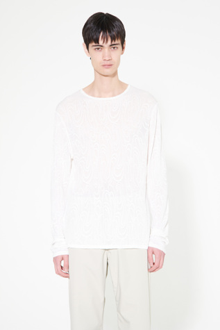 Regular Longsleeve White Psychedelic Sport Jersey