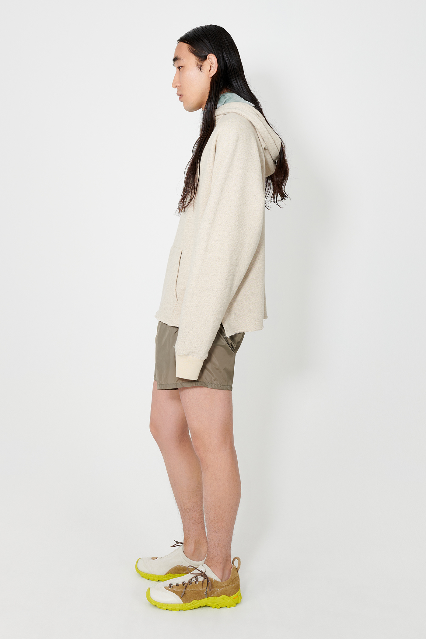 Our Legacy - Slash Hood Oat Loopback Cotton Linen