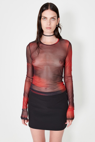 Super Slim Longsleeve Dark Lights Print