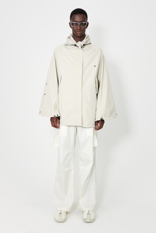 Poncho Dusty White Muted Scuba