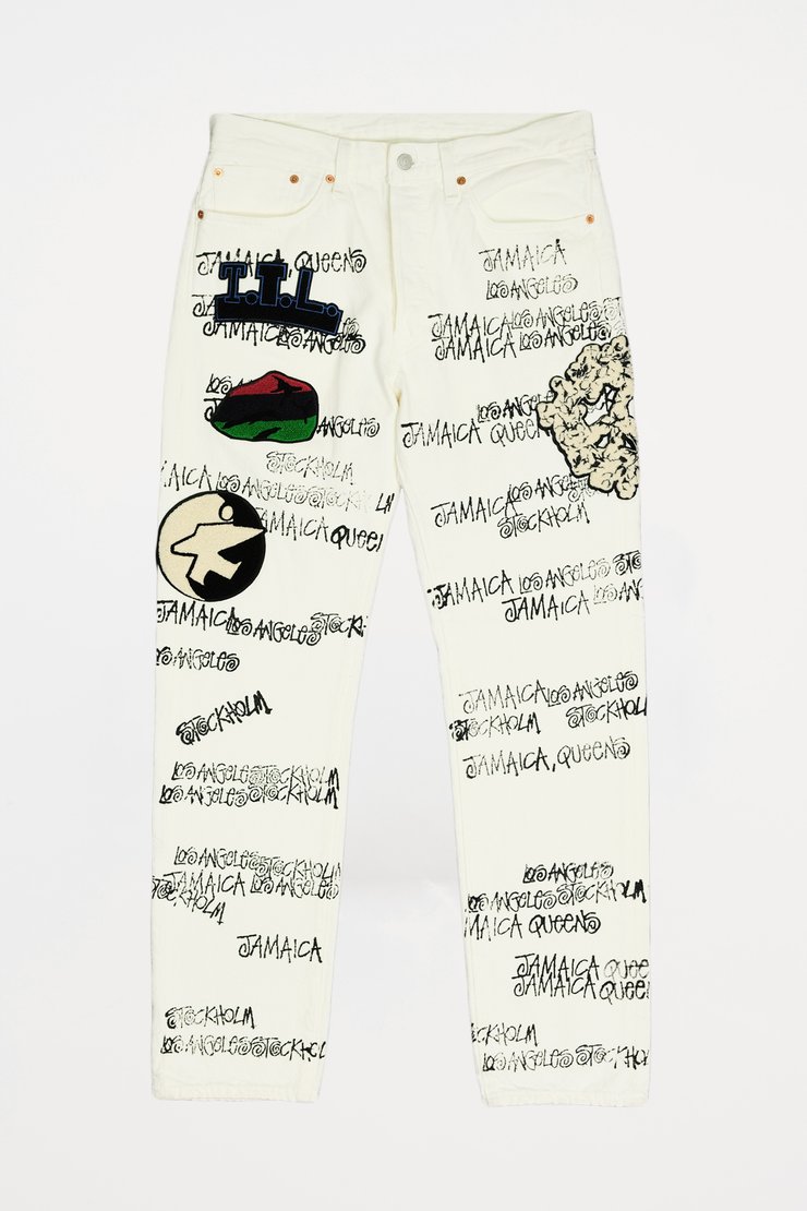 Stussy x Denim Tears x Our Legacy Levis 501 Jean Black size