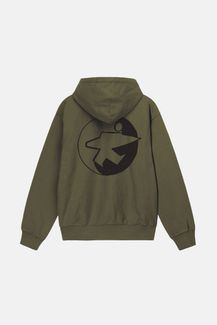 『Stussy x Our Legacy』Buana Pig. Dyed Hoodie Taupe 24FW Our Legacy - OL Buana Pig. Dyed Hood Taupe