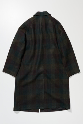 Our Legacy - Raglan Car Coat Coated Herringbone Check