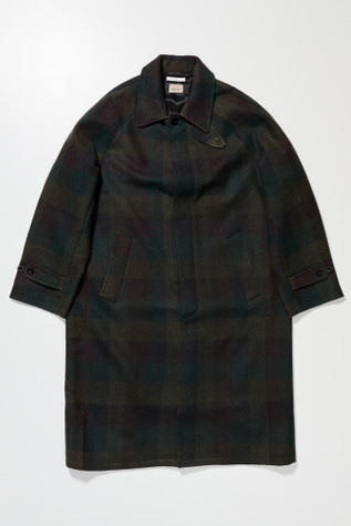 セオリー　Tailor Check CL Car Coat B Our Legacy - Raglan Car Coat Coated Herringbone Check