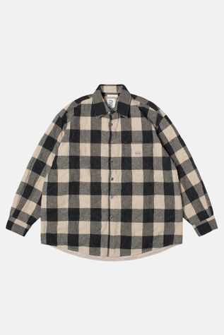 Borrowed Jacket Grey/Beige Check - Our Legacy