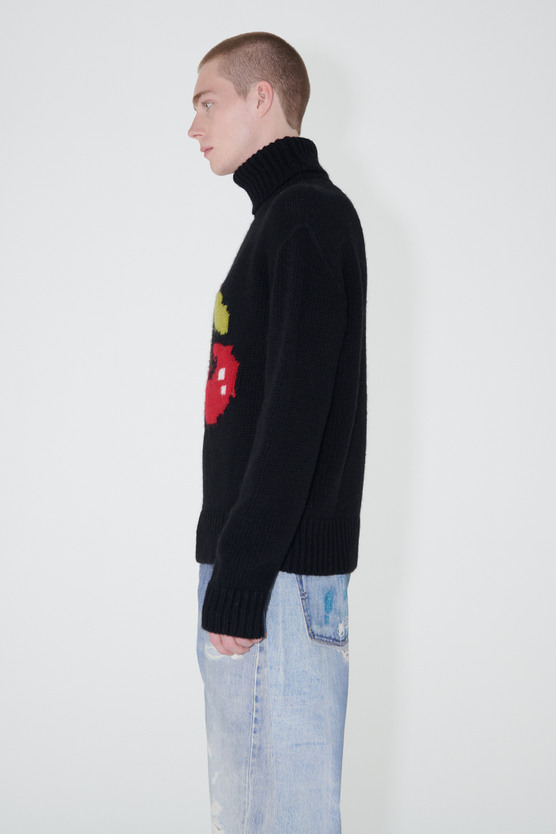 Our Legacy - Submarine Rollneck Black Cherry Acrylic