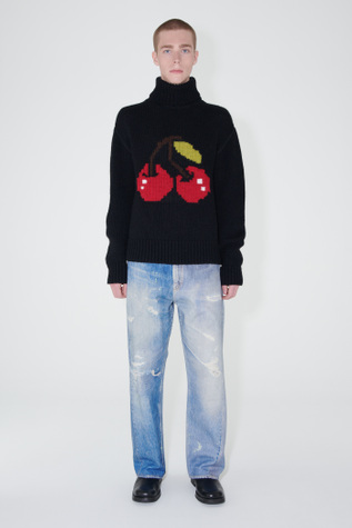 Submarine Rollneck Black Cherry Acrylic