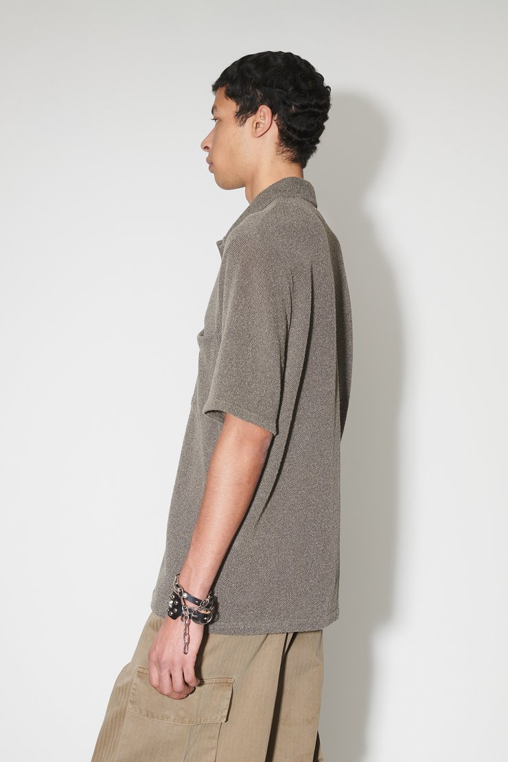 Our Legacy - Box Shirt Shortsleeve Muck Boucle