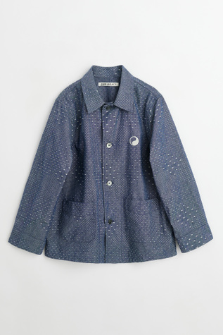Kids Archive Jacket Indigo Dot