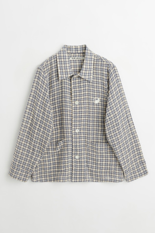 Kids Archive Jacket Blue Yellow Check