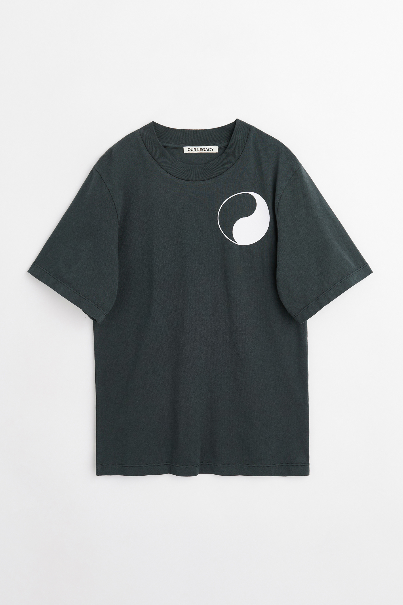 Our Legacy - Kids Box T-Shirt Black Yin Yang Print