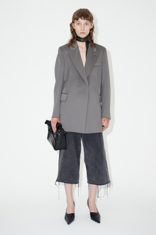 Manta Blazer Mole Grey Exquisite Wool