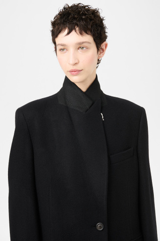 Our Legacy - Manta Coat Black Slyly Herringbone
